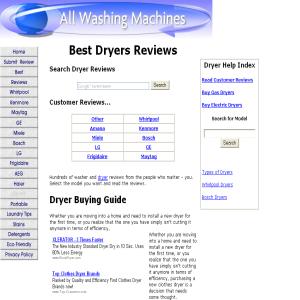 Washing Machine Wizard - best dryers, washer dryer, dryers