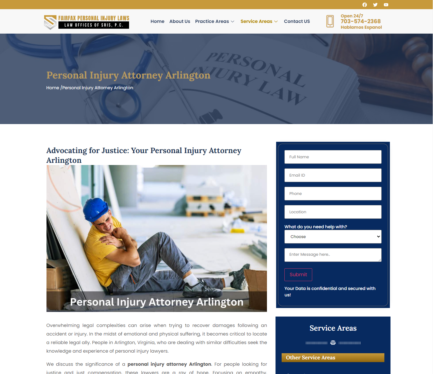 Personal injury attorney Arlington