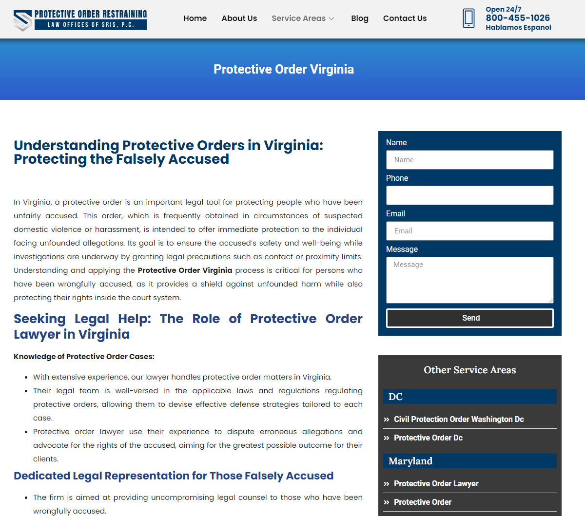 Protective Order Virginia